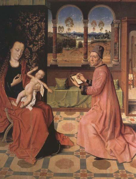 Dieric Bouts Saint Luke Drawing the Virgin and Child China oil painting art